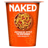 Naked Japanese Teriyaki pot noodle 78g, imported from the UK