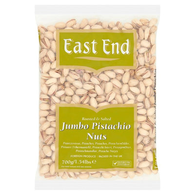 East End Jumbo Pistachio Nuts Roasted & Salted Nuts 700g