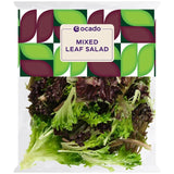 Ocado mixed leaf salad 120g, imported from the UK