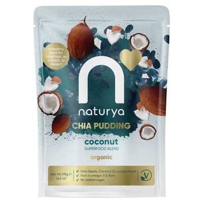 Mélange superalimentaire pour pudding au chia et à la noix de coco Naturya 175g