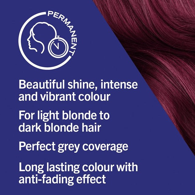 Schwarzkopf Berry Red 044 hair dye 60ml (British brand)