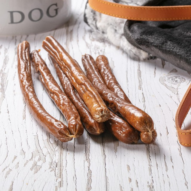 Hollings Chicken Sausage Dog Treats, UK version