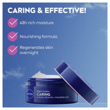 NIVEA Night Cream for dry, sensitive skin 50ml, imported from the UK