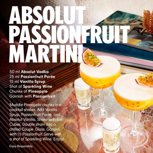 Absolut Vanilia vodka 70cl - British product