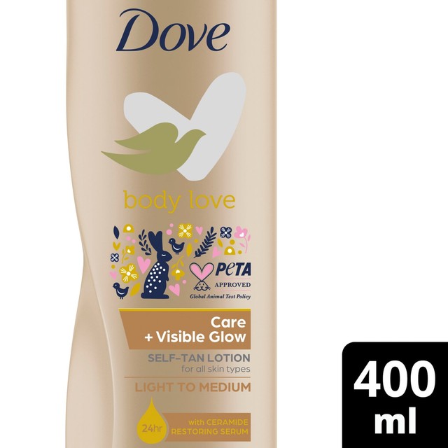 Dove self tan lotion fair to medium 400ml - British product