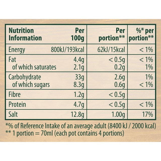 Knorr beef gravy pots 4 x 28g, UK version
