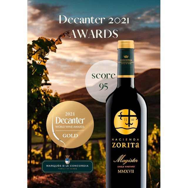 Hacienda Syrah red wine 75cl - British product