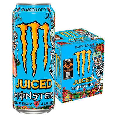 Monster Mango Loco Energy Drink 4 x 500ml