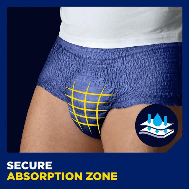 TENA Men Active Fit Incontinence Pants Plus Large (British brand)