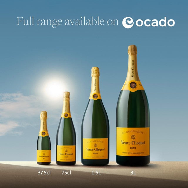 Veuve Clicquot Yellow Label Champagne 37.5cl (British brand)