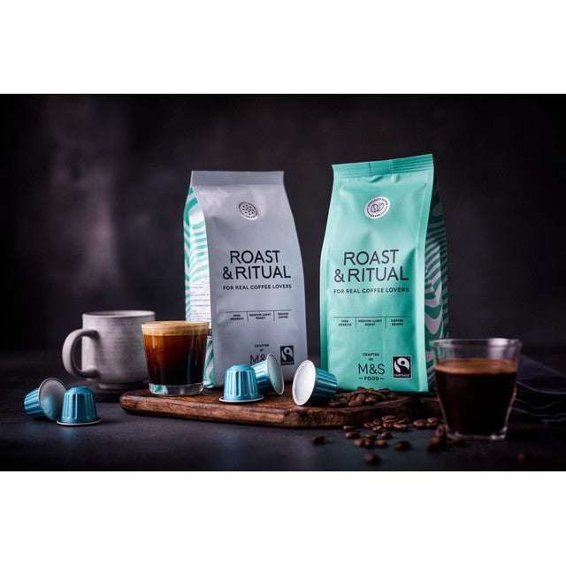 M&S Roast & Ritual ground coffee 227g, imported from the UK
