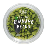 M&S crunchy edamame beans with soy sauce 154g, imported from the UK