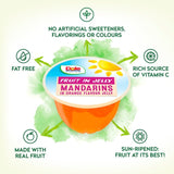 Dole mandarin segments in orange jelly pots 4 x 123g - British product