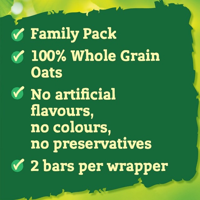 Nature Valley Crunchy Oats & Honey cereal bars 18 x 42g, imported from the UK
