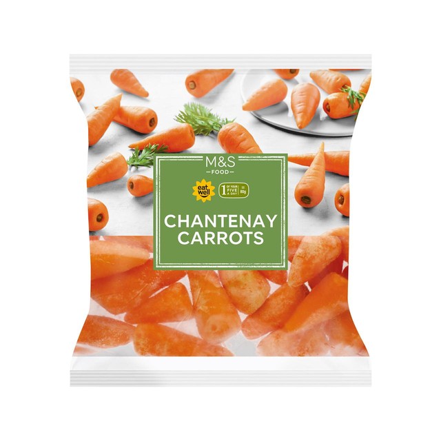 M&S Chantenay frozen carrots 500g - British product