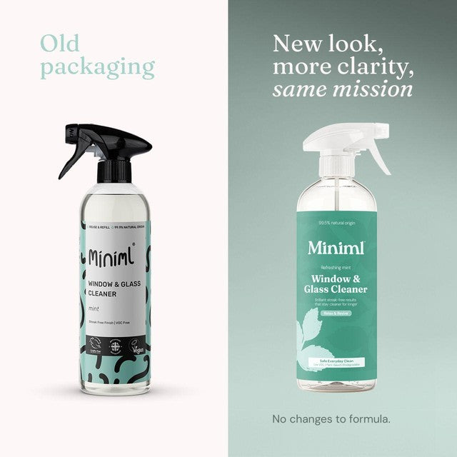 Miniml Mint Window & Glass Cleaner Spray