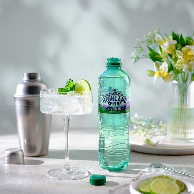 Highland Spring Sparkling Water 6 x 1L Bottle, UK version