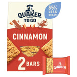 Quaker Cinnamon Cereal Breakfast Bars, imported from the UK