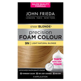 John Frieda Precision Foam hair dye in Light Natural Blonde, UK version