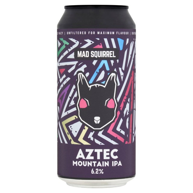 Mad Squirrel Aztec Mountain IPA 440ml, imported from the UK