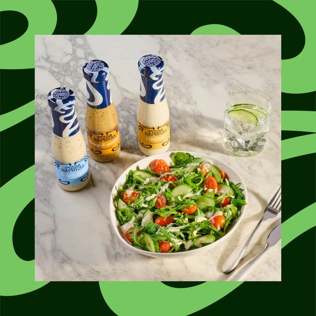 Pizza Express Caesar salad dressing 235ml, imported from the UK