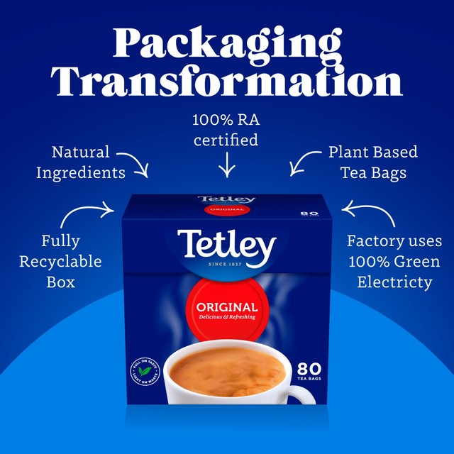 Tetley Pure Camomile tea bags 20 count (British brand)