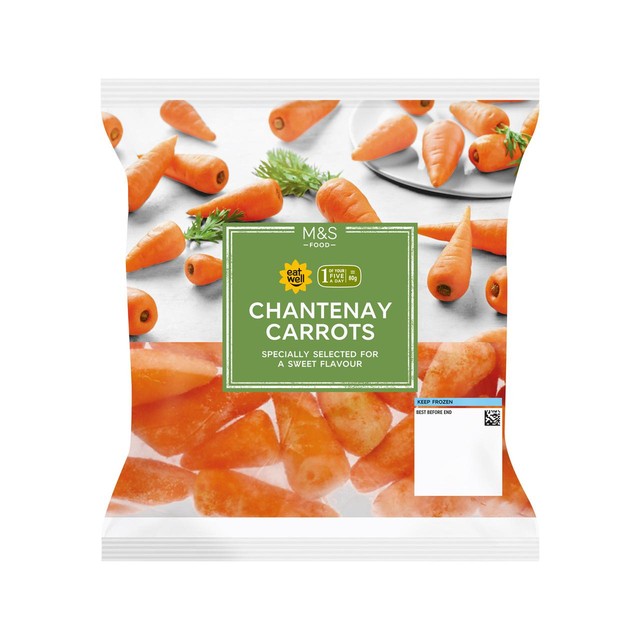 M&S Chantenay frozen carrots 500g - British product