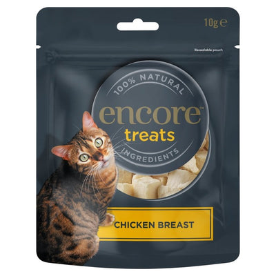 Encore Freeze Dried Chicken Breast Cat Treats 10g