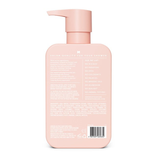 Monday Clarify Shampoo 354ml, imported from the UK
