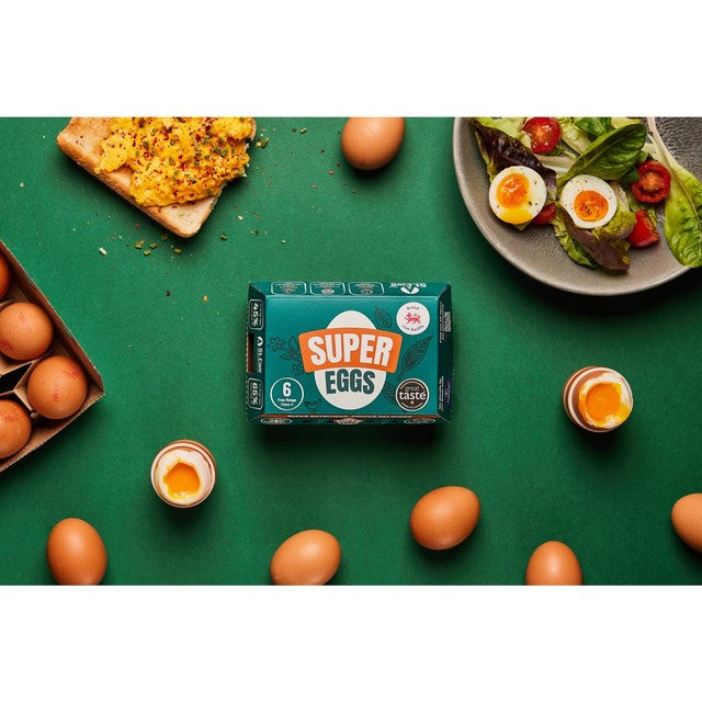 St Ewe Free Range Super Eggs 6 Pack (British brand)