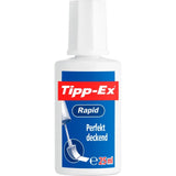 Bic UK Tipp-Ex Rapid Correction Fluid pack of 3 (20 ml) (British brand)
