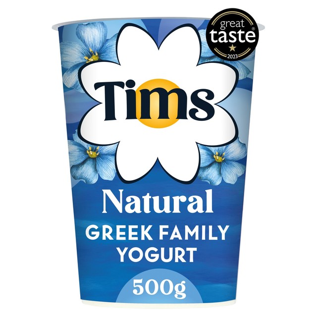 Tims Dairy Greek Style Natural Yogurt 500g (British brand)