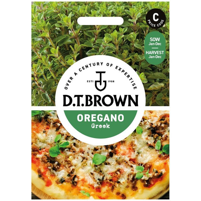 Mr Fothergills Seeds Greek oregano seeds 1000 seeds, imported from the UK
