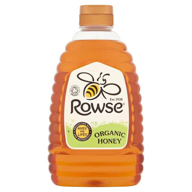 Rowse Organic Squeezy Honey 680g, imported from the UK