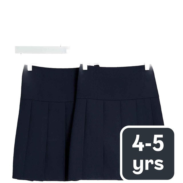 M&S pleated school skirt navy 4-5 years, imported from the UK