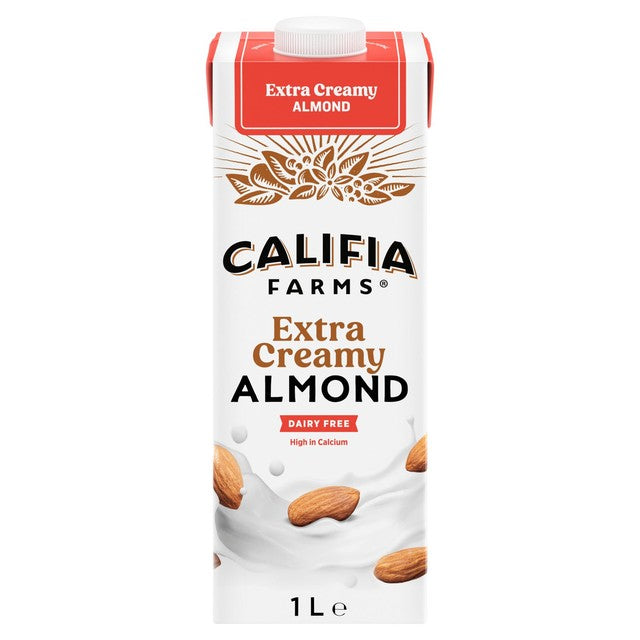 Califia Farms extra creamy almond drink 1L - British product