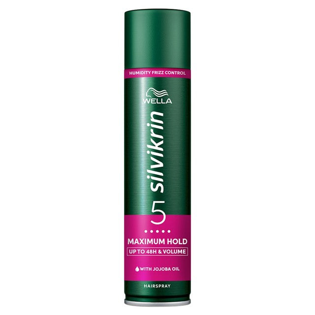 Silvikrin maximum hold hairspray 400ml (British brand)