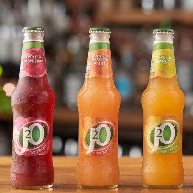 J2O Apple & Mango fruit juice mixer 4x275ml, UK version