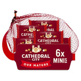 Cathedral City mini mature cheddar cheese 6 x 20g pack - British product