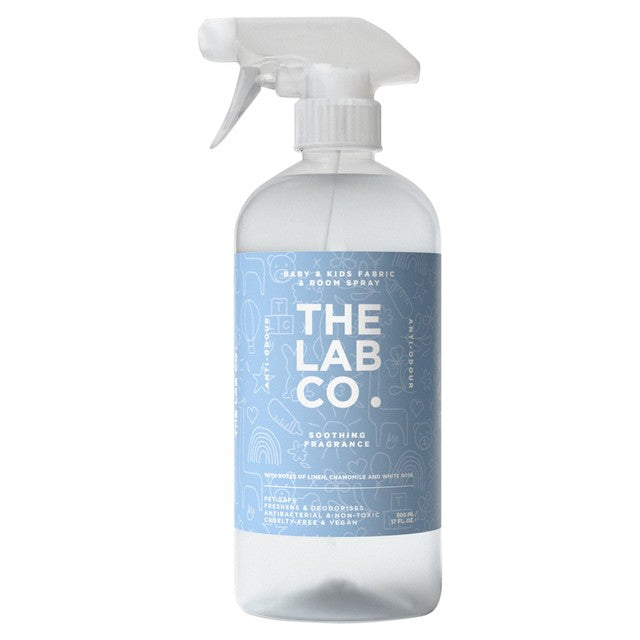 The Lab Co. Baby & Kids Soothing fabric and room spray 500ml (British brand)