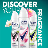 Sure Bright Bouquet anti-perspirant deodorant spray 150ml (British brand)