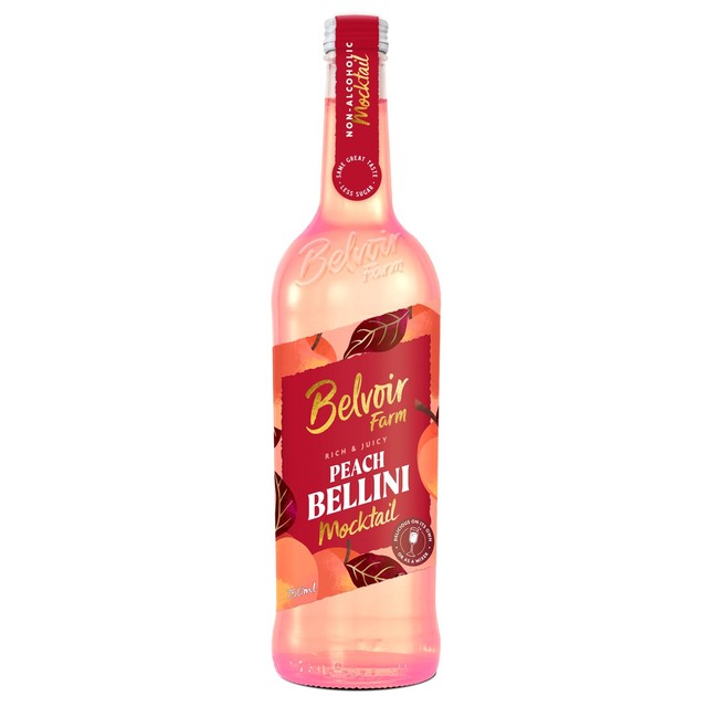 Belvoir Peach Mocktail 750ml - British product