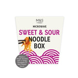 M&S sweet and sour noodle box 300g, imported from the UK