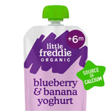 Little Freddie blueberry banana yoghurt baby food 100g, UK version