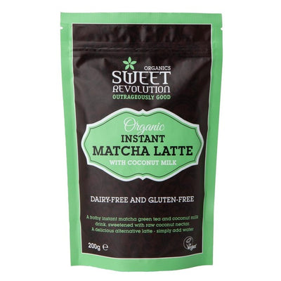 Sweet Revolution Organic Instant Matcha Latte Powder 200g