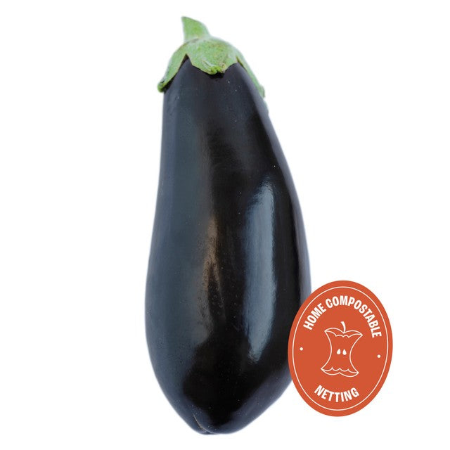 Wholegood organic aubergine 290g pack size (British brand)