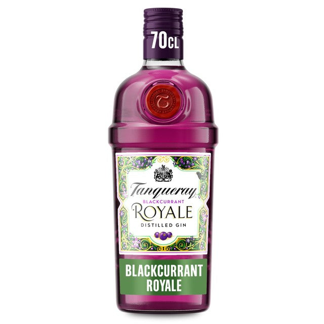 Tanqueray Blackcurrant Royale gin 70cl (British brand)
