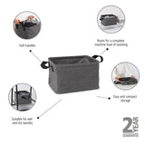 Brabantia 35 Litre Black Foldable Laundry Basket