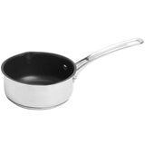 M&S stainless steel non-stick milk pan 14cm, imported from the UK