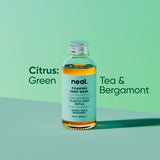 Neat foaming hand wash refill Green Tea & Bergamot 30ml, imported from the UK